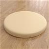 FANSU Cuscino per Seduta in Memory Foam Comfort, Impermeabile Cuscini per Sedie da Rotondo Cuscino per Sedia Rotondo Elastico Cuscini Rotondi per Sedili Lavabili (Diametro 35 cm,Giallo Chiaro)