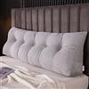 OBTUSS Grande testiera cuscino letto per testiera lettura cuscino comodino divano cuscino lungo 60x50x20cm cuscino triangolare schienale posizionamento cuneo cuscino supporto schienale cuscino