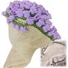 Generic Coperta A Forma Di Rosa Fatta A Mano Fai Da Te, Coperta A Forma Di Bouquet Di Rose All'Uncinetto, Coperta A Forma Di Bouquet Di Fiori, Morbida E Leggera, (G)