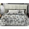 Hessense Trapunta Piumone Letto Matrimoniale 260x270cm Invernale Stampa Floreale Beige