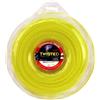 MAXPOWER 338815 Filo decespugliatore in copolimero 2.7mm 50 Metri Quadrato Ritorto, Giallo Neon