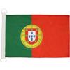 AZ FLAG Bandiera Navale Portogallo 45x30cm - Bandiera Maritima Portoghese 30 x 45 cm speciale Nautismo, Padiglione Nautico