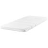 Beliani Materasso in schiuma per letto allungabile 90 x 130/160/200 cm per bambini PU Schiuma Media Sfoderabile Bianco