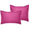 Nuit Des Rêves Lussuoso set di federe Oxford (2 pezzi), rosa antico, 80 x 80 + 5 cm, 100% cotone Ranforce, 155 fili, chiusura a busta, lavabile in lavatrice a 30 °C