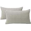 Alexandra House Living Federa per cuscino blu, 30 x 50 cm, 2 pezzi