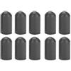 Drfeify Bacchette in Silicone Silenziosi, Silenziatori per Mazze Protettivi, 10 pezzi per batteria e percussioni, for esercitazione, registrazione, allenamento e performance musicali