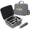 Dronside Zelda - Custodia da viaggio per Nintendo Switch/Switch OLED, custodia da viaggio rigida portatile con interni protettivi professionali per Nintendo Switch Console Pro Controller accessori