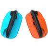 Generico 2PC Mouse controller di gioco Mini Topi ergonomici portatili Maniglia staffa controller sinistra+destra Custodia Per Switch 2 Per gli accessori di gioco J-Con (Arancione-blu)