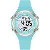 Dayllon Orologi per donne, orologio digitale da donna, impermeabile, orologio sportivo con cronometro, allarme retroilluminazione (Blu)
