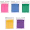 Karkar Microbrush 500 pezzi estensioni ciglia per trucco, dentale e orale (giallo, blu, rosa, verde, viola)
