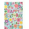 Edition Seidel Biglietto di auguri premium per il compleanno con busta. Biglietto di auguri di compleanno Buon Compleanno Uomo Donna Fiori (G3738 SW025)