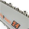 HobbyPower24 Catena di ricambio per motosega a scalpello completo, 3/8, 44 TG, 1,1 mm, lunghezza di taglio 30 cm, compatibile con Stihl MS 170 180 190