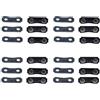 Bulevisiter Catene per motosega, set di 12 pezzi, adatte per passo 3/8LP calibro 050