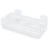 HEEPDD Mangiatoia per Rettili, Prevenire la Fuga Piatto di Alimentazione per Rettili in Terrario in Plastica Sicuro con Ventosa per Geco per Drago Barbuto (L 42x32x12 cm / 16,5x12,6x4,7 Pollici)