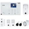 DadVu Soul & Technology DadVu Allarme Casa senza fili DV-1A3G V3, Combinatore Telefonico 4G, 99 zone wireless e 3 Filari