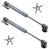 通用 Ammortizzatore A Gas Per Mobili 2 PCS Molle A Gas Ammortizzatore Per Cucina E Mobili 150N Pistone A Gas Per Ante Martinetto Pneumatico Per Mobil Per Ante Dei Mobili Della Cucina Armadio