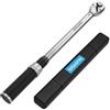 GOYOJO Chiave Dinamometrica 1/2'', 50-350 Nm Chiavi Dinamometriche con Testa a Cricchetto 72 Denti, Precisione Errore ±3%, Chiave Dinamometrica per Auto, Camion, Trattore