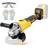 LIROPAU Smerigliatrice Angolare a Batteria Compatibile con DeWalt Batteria 20V, 10000RPM, Diametro del Disco 125mm, Motore Brushless Utensile per Rettifica Elettrica per Smerigliare, Tagliare e Lucidare