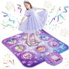Surelect Tappetino da Ballo per Bambini, Viola 8 Pulsanti Tappetini da Ballo Bambina Giochi Tappeto Musicale da Ballo con Bluetooth, Modalità Piano, Regali Compleanno Natale per Ragazzi Ragazze 4 5 6 7 8 9 10