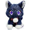 WKxinxuan Scaramouche (Genshin Impact) Gatto Peluche Animale 25 cm, Morbido e Confortevole per Bambini e Fan degli Anime