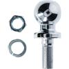 ARCPNRT Sfera di Attacco per Rimorchio, 50 mm Sfera Frizione, Sfera per Rimorchio con vite da 25 mm, Attacco di Palla Silver, Gancio Traino Auto, Per Auto, Furgoni e Camion Fino a 3,5 Tonnellate