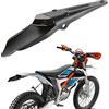 DREAMIZER Fanale Posteriore Moto Motocross Luci Di Arresto Del Freno LED Fender, 12V Omologato Portatarga Moto Universale per Enduro Dirt Bike XR250 400 650 WR250F 450F 250X 450X Crf Mx Trail Supermoto
