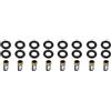 A ABSOPRO Guarnizioni anellos di tenuta per iniettori di carburante con filtro per Dodge per Ram (Set di 8)