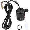 Yosoo Acceleratore Elettrico, Yosoo Controllo della Velocit¨¤ 48V Gruppo Acceleratore a Torsione per Bici Elettrica Bicicletta Elettrica per Acceleratore Acceleratore a Pollice Ebike 6 Pin Acceleratore a Po