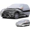 Holthly 10 strati Telo Copriauto SUV per BMW X1 E84/F48/F49/U11(2009-2025),100% copertura auto impermeabile,Telo Copri Auto per Esterno,impermeabile,protezione UV,antivento,antipolvere.