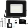 Probapro 30W Faretto Led da Esterno con Sensore di Movimento - Proiettore 3000LM IP65 Impermeabile, 6500K Bianca Fredda per Giardino, Cortile, Garage | Faro LED Esterno con Alta Luminosità e Durata