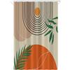 Loti Living Tenda da doccia antimuffa 120 x 200 cm Textured Art - Poliestere impermeabile - Con anelli