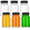 YZROHYI 6 Pezzi Bottigliette Di Vetro Piccole 60 Ml,Boccette per Liquori con Coperchio,Bottigliette Trasparenti Riutilizzabili,Mini Bottiglie Bomboniere,Bottiglie Succhi Di Frutta per Sciroppo Birra