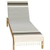 o-day Telo Mare Cotone Fouta 170x90 cm - Asciugamano Mare Cotone Leggero per Spiaggia, Lettino, Viaggio, Uomo Donna, Righe, Salvaspazio (Righe Grigie)