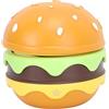 Oumefar Lampada per hamburger, lampada da scrivania, dimmerabile, interruttore touch, USB, ricaricabile, per lettura