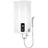 NadineDutol Scaldacqua elettrica da 120 l, scaldabagno elettrico da parete, 2 kW, scaldabagno istantaneo, scaldabagno per doccia