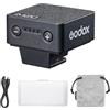 Godox iM20 - Flash per fotocamera con diffusore, 5 livelli di potenza, 3s, tempo di ricarica 440 flash a piena potenza, design a contatto con fotocamera Speedlite per Canon, Nikon, Sony, Panasonic e