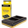 PATONA Bundle Star Dual Caricatore 1962 per batteria Canon NB-11L