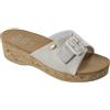Scholl Wappy bianco sandalo Memory Cushion 35