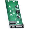 WANGCL Adattatore da M2 a Sata NGFF a SATA3 SSD Adattatore Supporto B KEY Interfaccia