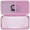 Lebakort Duro Viaggio Caso Custodia per Logitech MX Keys Mini Tastiera Illuminata Wireless