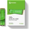 PHIXERO P3000 512GB NVMe M.2 SSD, PCIe 3.0, 3000 MB/s di lettura, SSD interno per giochi e applicazioni quotidiane