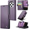 Rerzoiro Cover per Xiaomi Redmi 14C Custodia Portafoglio [Blocco RFID] Premium Pelle PU Wallet Case Flip Libro con Porta Carte Slot Supporto Flip Case per Redmi 14C, Viola