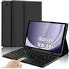 IVEOPPE Tastiera Samsung Galaxy Tab A9 Plus 11 con Touchpad, Cover Tastiera Trackpad Italiano Bluetooth Rimovibile per Samsung Galaxy Tab A9+ 2023 11 Pollici SM-X210/X216/X218, Nero
