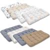 Totsy Baby Cuscino da pavimento bambini 60x120 cm - tappetino neonati grande per palestrina e arco montessori tappeto gioco neonato gattonamento morbido bebe materassino Grigio