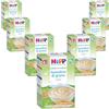 HiPP - Crema di Cereali Istantanea per Neonati, con Semolino di Grano Duro 100% Biologico, Senza Zuccheri Aggiunti, 7 Confezioni da 200 gr, Pappa Pronta Neonato