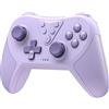 EasySMX Controller per Switch con Wake Up, Wireless Bluetooth Switch Controller, Controller Switch con 6-Axis Gyrosko, Funzione Turbo & Vibrazione Regolabile-Viola