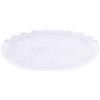 Multi Essential Trade Lotus - Piatto circolare multiuso, in plastica, ideale per dolci, snack, dessert e antipasti, durevole e facile da pulire (24 tondi)