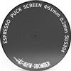 MHW-3BOMBER Puck Screen 51 mm - 0,2 mm ultrafine filtro espresso rivestito in titanio, filtro metallico riutilizzabile per filtri da 51 mm, accessori per caffè espresso per baristi, modello: FG5640-OS