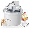 KECOOLKE Gelatiera, macchina per il gelato, gelatiera elettrica Soft Serve Homemade KECOOLKE 1,5 l Frozen Yogurt, sorbetto, gelato