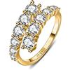 MARLION JEWELS Anelli da donna in argento 925 lucido a forma di spirale. Anello da donna in argento 925 con finitura argento o oro. Gioielli ideali per coppia e fidanzati, regali per amiche... Anelli coppia